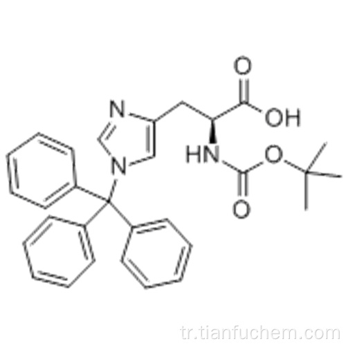 L-Histidin, N - [(1,1-dimetiletoksi) karbonil] -1- (trifenilmetil) CAS 32926-43-5